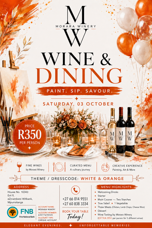 Paint, Sip, & Savour: An Exclusive Wine & Dining Experience by Morara Winery