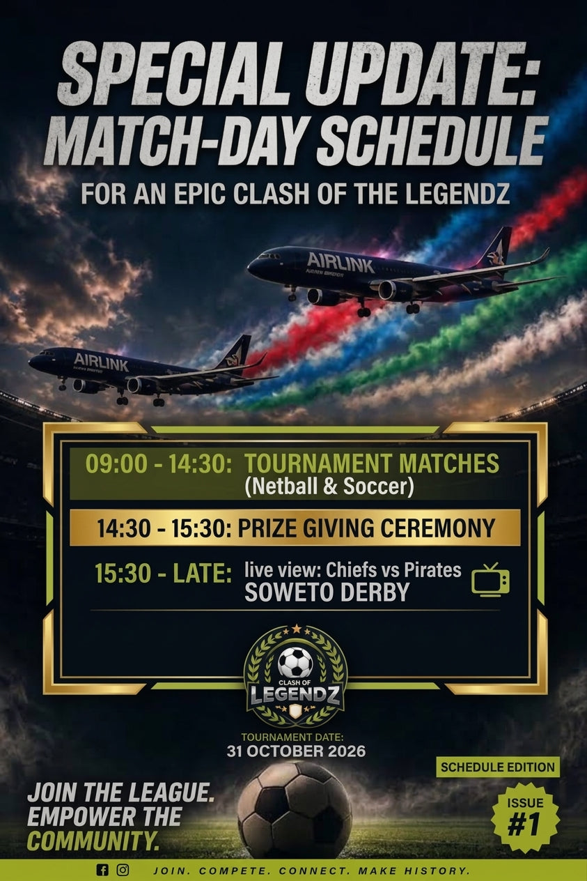 Clash of the Legendz 2026: The Ultimate Netball & Soccer Showdown in Kinross