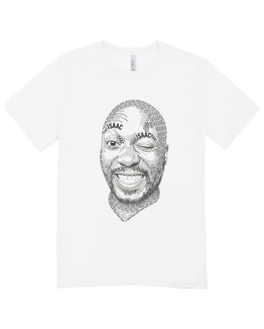 Bespoke Micro-Typographic Portrait Tee (Custom DTF Print)