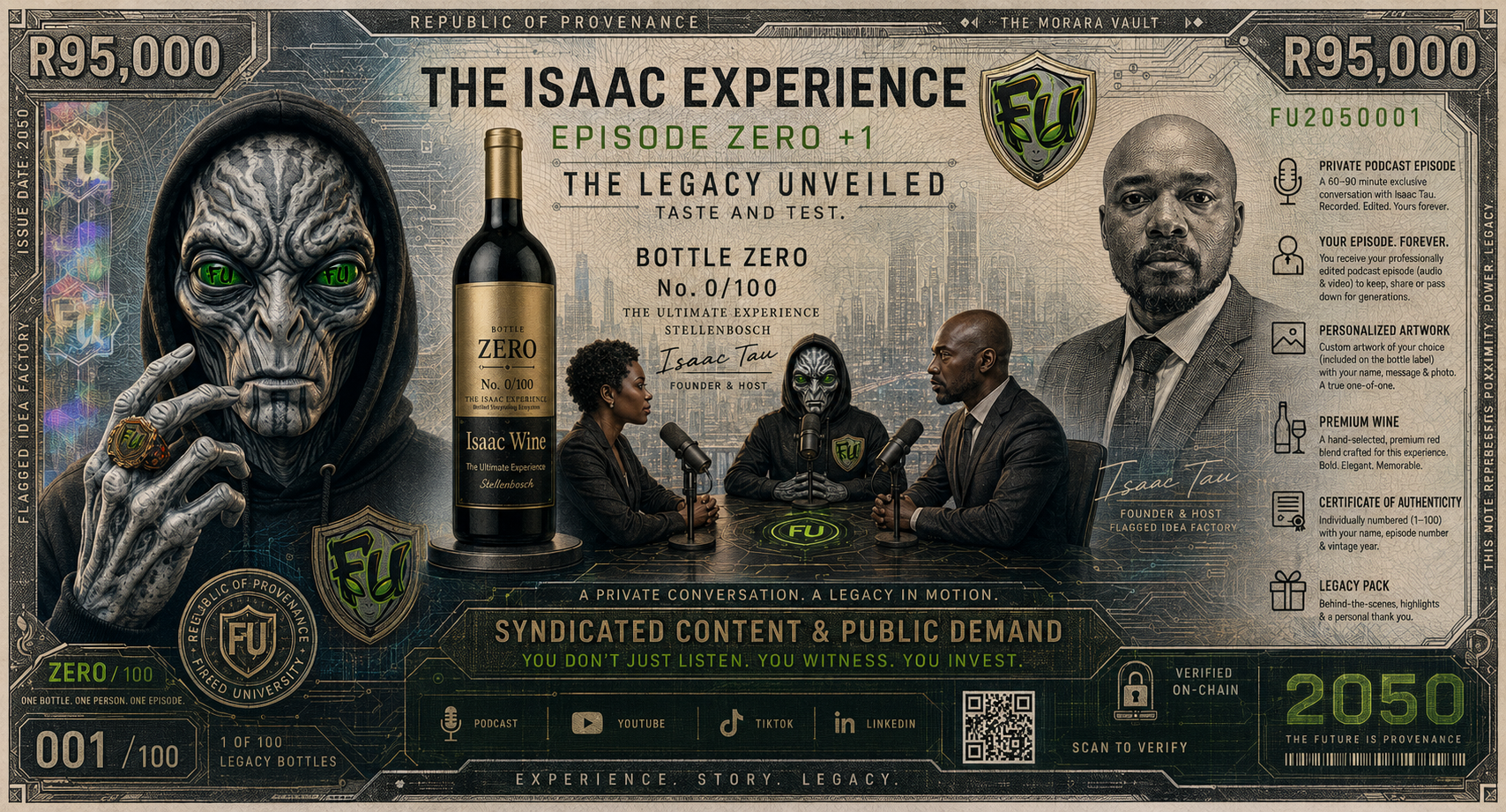 The Isaac Experience Bottle