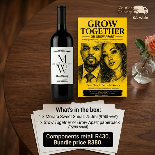 Date Night Starter Kit — Morara Sweet Shiraz + Grow Together or Grow Apart